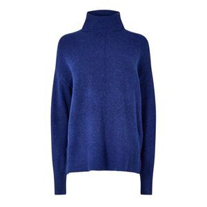 Pieces Womens/Ladies Relaxed Fit Sweatshirt / Blue